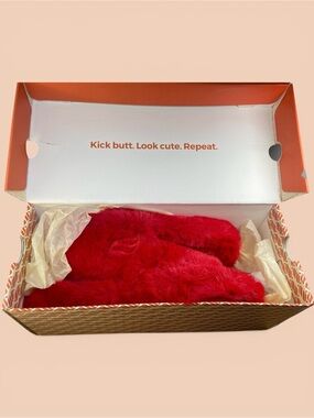 Fabletics Faux Fur Slippers